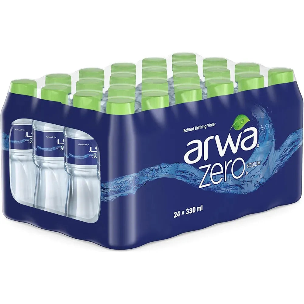 Arwa Zero water 330ml PET - pack of 24